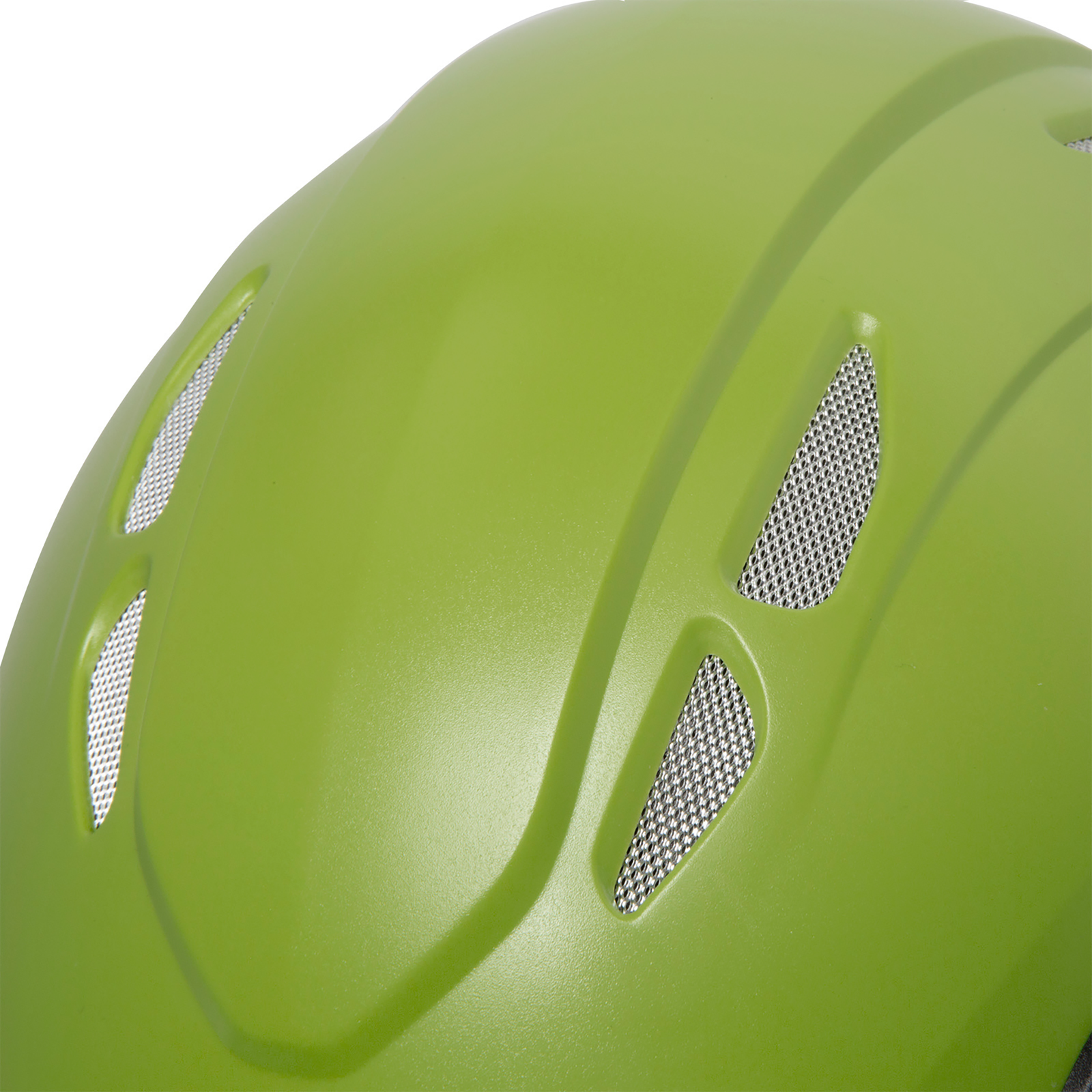 Close up to show the 4 anti-intrusion grilles of the JORESTECH climbing hat and the heavy duty ABS outer shell