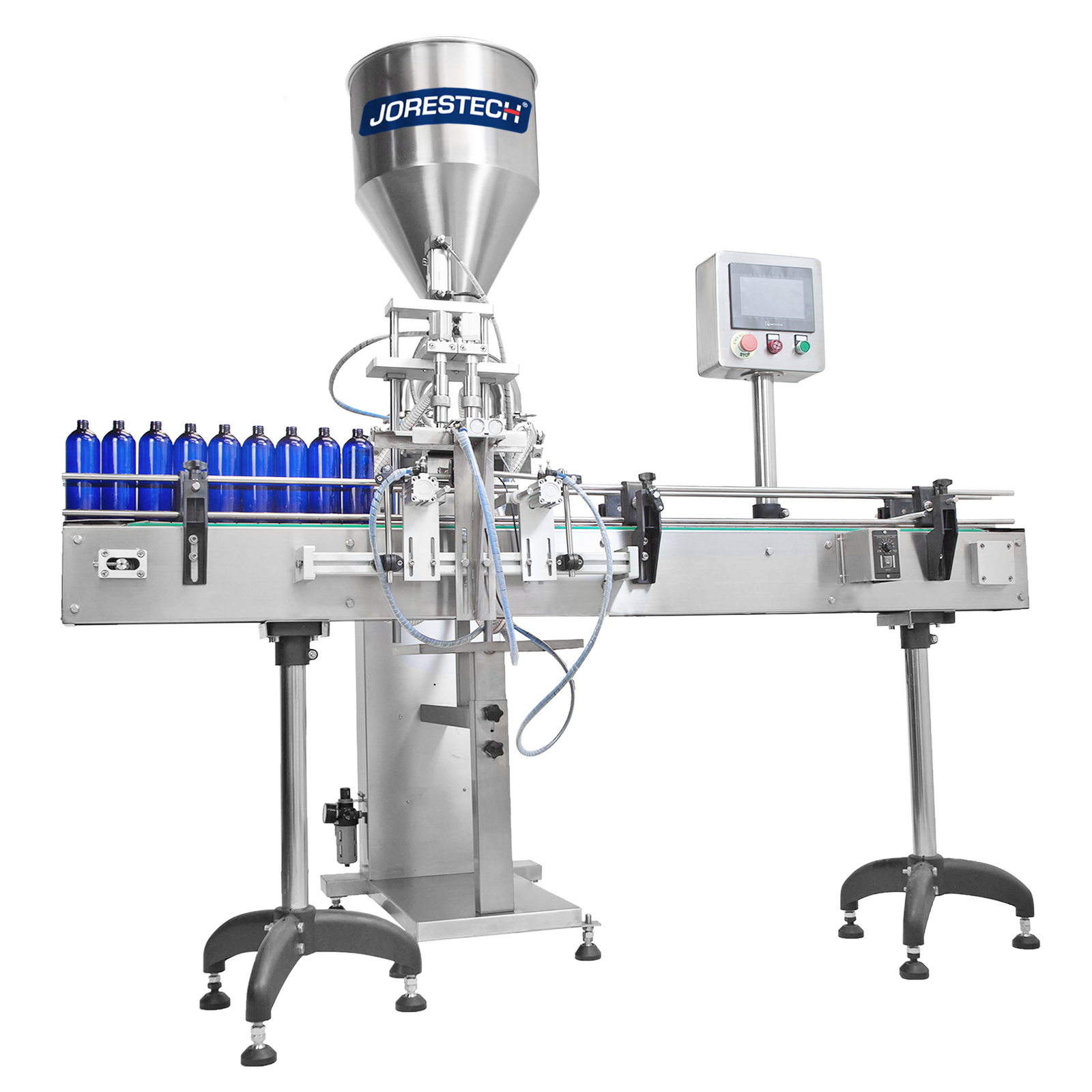 Automatic Dual Head High Viscosity Paste Filling System - 316 SS 250ml Automatic Dual Head High Viscosity Paste Filling System - 316 SS 250ml